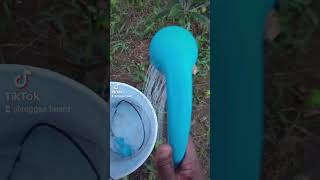 watering my plants with camping portable shower [upl. by Payne416]