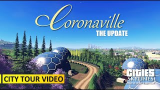 Revisit Coronaville  The Most Beautiful City Ive Made On Console  Cities Skylines Vanilla City [upl. by Ecirpak]