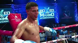 BOXEO AL MAXIMO INTERNACIONAL  LUIS G CARABALLO VS RAFAEL MARIA DE DIOS [upl. by Poppas]