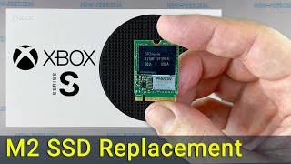 Xbox Series S internal m2 ssd replacement [upl. by Eahsan180]