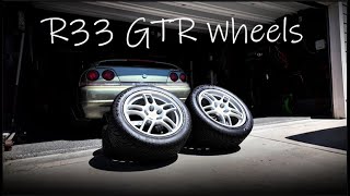 4K We finally found R33 GTR Wheels for the Skyline [upl. by Monah]