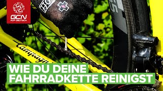 Wie deine Fahrradkette perfekt sauber wird Wie reinigt man eine Kette [upl. by Gratia967]