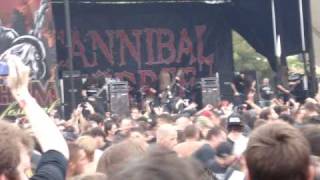 CANNIBAL CORPSE  HAMMER SMASHED FACE  MOSH PIT MAYHEM FEST live [upl. by Adnirem]