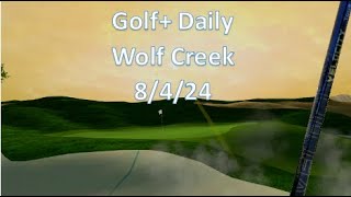 Golf Daily Tournament At Wolf Creek 9424 [upl. by Suoinuj397]