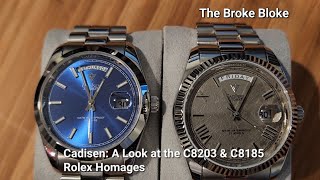 Cadisen Are these BudgetFriendly Rolex Homages Worth A Look  The Broke Bloke [upl. by Acinoda]