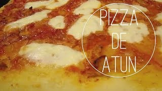 Secretos masa para pizza italiana crujiente de atún y cebollas Fácil  Acqua Rosa Recetas [upl. by Eneleoj919]