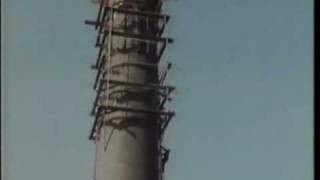 Fred Dibnah How to remove the top of a chimney stack [upl. by Best]