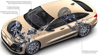 Audi S6 Sportback ETron 2025 Efficiency Technologies and Aerodynamics  Animation [upl. by Nylrac]