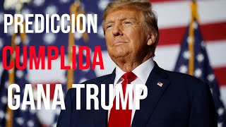 Trump gana la presidencia Predicción cumplida Video del 31 de octubre [upl. by Trumaine]