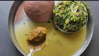 ಸೊಪ್ಪು ಉಪ್ಪುಸಾರು  soppu upsaaru recipe in kannada  Aduge mane kannadavlogs cooking viral food [upl. by Dietz497]