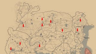 red dead redemption 2 geology for beginners all rock carving locations [upl. by Den]