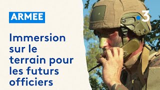 Première immersion sur le terrain pour les futurs officiers des écoles militaires de Draguignan [upl. by Nlyak]