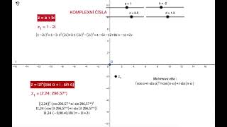 Komplexní čísla a jejich mocniny [upl. by Enairb]