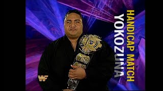 Yokozuna vs Bert Centeno amp Scott Taylor plus the appearance of The Undertaker Superstars 1994 [upl. by Agustin]