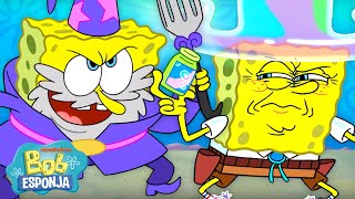 Bob Esponja  60 minutos de Bob Esponja en sus momentos MÁS poderosos  Bob Esponja en Español [upl. by Valentino784]