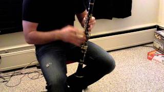 Tutorial How to bend notes on a Clarinet Glissando Gliss [upl. by Heurlin433]