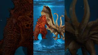 Fire Godzilla vs Monsterours amp King Ghidorah  Who is stronger   shorts godzilla [upl. by Eedebez160]