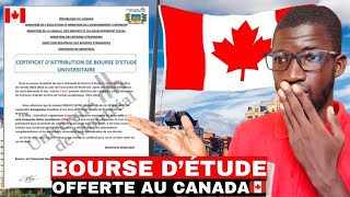 COMMENT OBTENIR UNE BOURSE DÉTUDE GRATUITE AU CANADA🇨🇦 [upl. by Nohj]