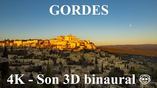 Gordes 4K walk  incroyable village perché de Provence  France [upl. by Beau]