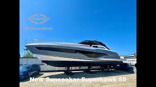 New 2023 Sunseeker Superhawk 55 Full Detailed Tour  Available Now [upl. by Pliske]