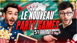 LE MEILLEUR PARTY GAMES sur SWITCH   Chronique Popcorn  51 WORLDWIDE GAMES [upl. by Eigger433]