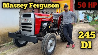 Massey Ferguson 245 DI 👍Planetary Plus ✅50 HP New Model 2024 Price Features  Massey 245 [upl. by Eissoj849]