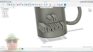 Emboss у Fusion 360 Як Використовувати для 3D Друку та Моделювання [upl. by Gaither447]