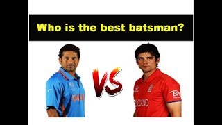 ThankYouChef  Alastair Cook vs Sachin Tendulkar career comparison  Who is the best [upl. by Bahner680]