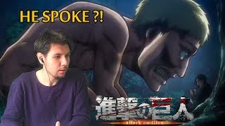 Shingeki no kyojin OVA 1 Ilses Notebook Fair Use Time Reaction [upl. by Enilegna]