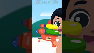 Water Games Song  Fun amp Splashy SingAlong for Kids shorts [upl. by Atinomar]