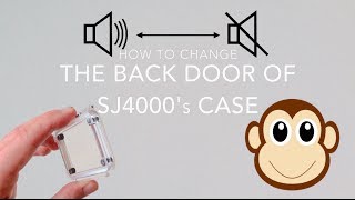 How to change the back door of the SJCAM SJ4000s case  Tutorial DeutschEnglish subtitles [upl. by Darius]