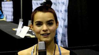 ThrowbackDeadpools Brianna Hildebrand has a dirty mind [upl. by Haronid]