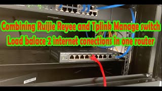 Office Network Setup Using RUIJIE REYEE  TPlink Smart Switch Cebu OFFICE [upl. by Kolosick754]