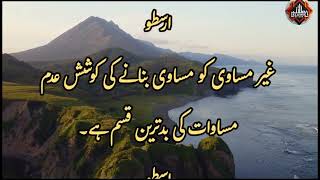 Aristotle Quotes Urdu Quotes Urdu Aristotle Quotes [upl. by Resa]