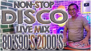 NONSTOP DISCO LIVE MIX  80S 90S 2000S  06 DjDARY ASPARIN [upl. by Norvil]