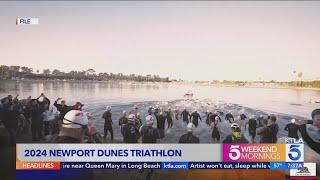 Thousands flock to Orange County for world’s longest running triathlon [upl. by Fe]