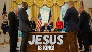 President Donald Trump BRAGGing About Jesus JesusIsKing [upl. by Halet]