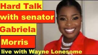 Hard Talk with PNP Senator Gabriela Morris live on Wayne Lonesome [upl. by Quintin]