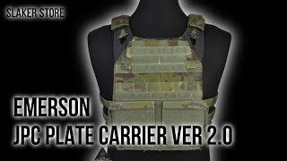 EMERSON ПЛЕЙТ КЕРРИЕРТ JPC ВЕРСИЯ 2  JPC PLATE CARRIER VER 2 [upl. by Arrol]