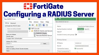 FortiGate Radius Configuration [upl. by Spragens]