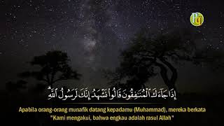 Surah AlMunafiqun Full Terjemahan Indonesia [upl. by Secnarf]