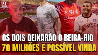 INTER🚨 OS DOIS JOGADORES DEVEM DEIXAR O CLUBE POR 70 MILHÕES  O REFORÇO QUE VIRIA NESSE NEGÓCIO [upl. by Akemor]