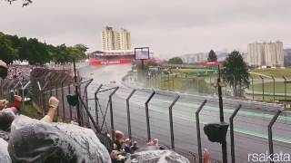 Max Verstappen unbelivable recovery in GP Brazil of Formula 1 2016 [upl. by Eriuqs]