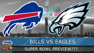 Super Bowl LVII Simulation  Bills vs Eagles  Madden 23 Super Bowl Scenarios [upl. by Lahtnero]