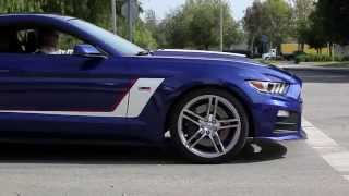 ROUSH Performance Mustang Active Exhaust on the streets [upl. by Ecinad]