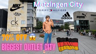 Metzingen Outlet City Vlog  Biggest Outlet City in Germany 🇩🇪  70 OFF😱  Indian in Germany [upl. by Cirded413]