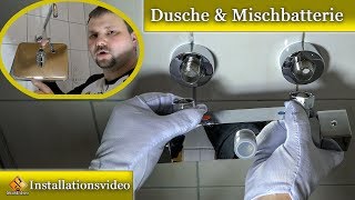 Dusche mit Thermostat montieren  So wird´s gemacht  quotHomelodyquot Dusche 🚿 [upl. by Ofori470]