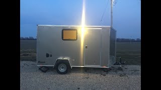 Cargo Trailer Camper Conversion [upl. by Calica]