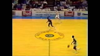 Clyde Drexler Steal And Massive Windmill Dunk Vs Golden State [upl. by Venice]