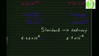 Standard form in Maths  GCSE 4024  IGCSE 0580 [upl. by Sinnard685]